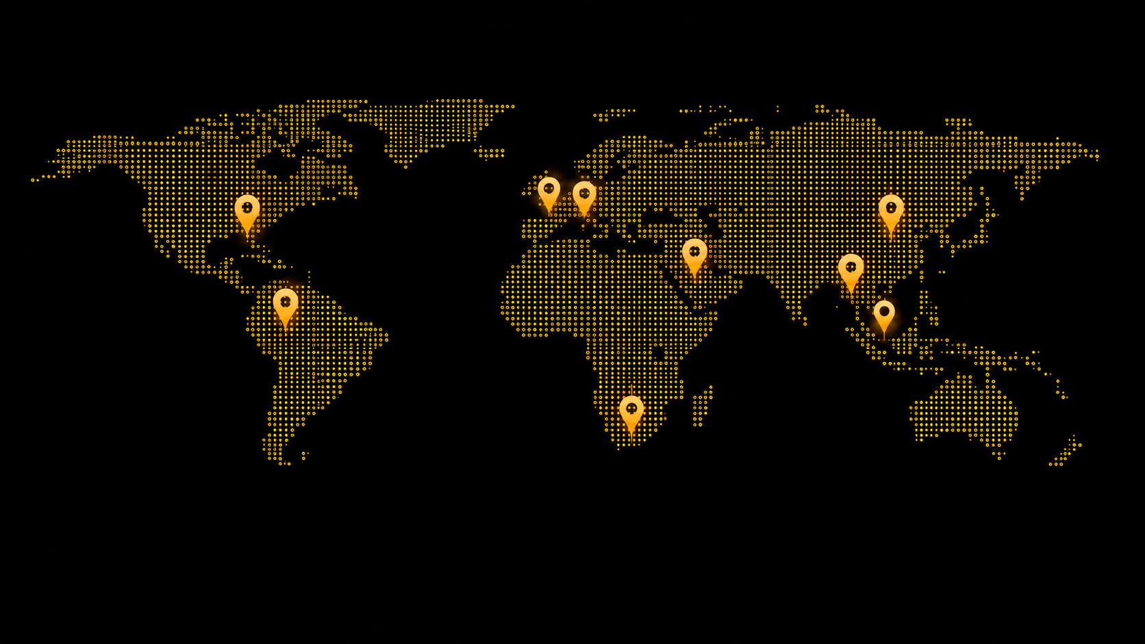 We Export To - Global Map